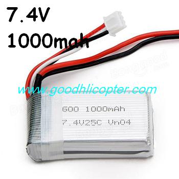 jjrc-v915-wltoys-v915-lama-helicopter parts Upgrade battery 7.4V 1000mah - Click Image to Close